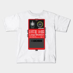 Boss RC-1 Loop Station Guitar Effect Pedal Kids T-Shirt